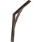Ekena Millwork Legacy Steel Bracket, Hammered Brown 2"W x 20"D x 20"H BKTM02X20X20LEHBR - alternate 1